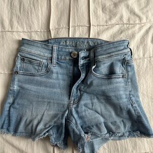 American Eagle Outfitters Women's Blue Denim Shorts